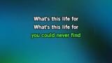 Video Karaoke What's This Life For - Creed