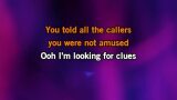 Looking for Clues Karaoke - Robert Palmer
