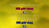 Video Karaoke Liedje You're Still The One / The Way You Look Tonight (live in Miami) - Elton John