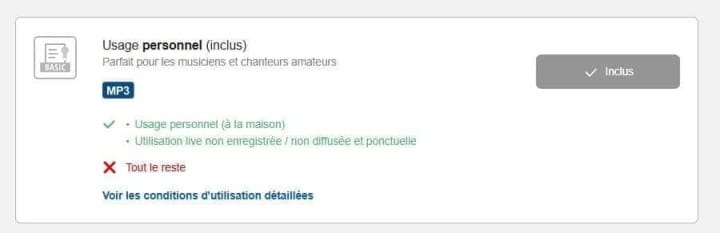 Utilisation Personnelle