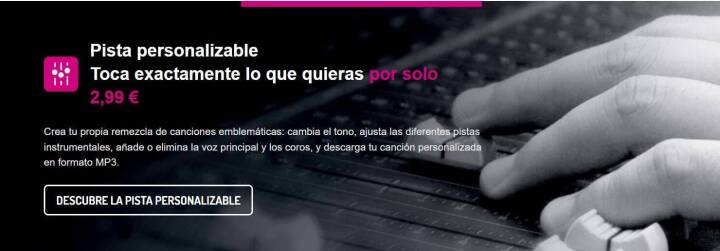 Descubre pistas de acompañamiento