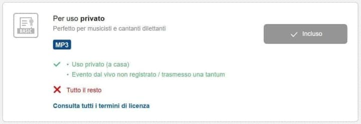 Uso Personale
