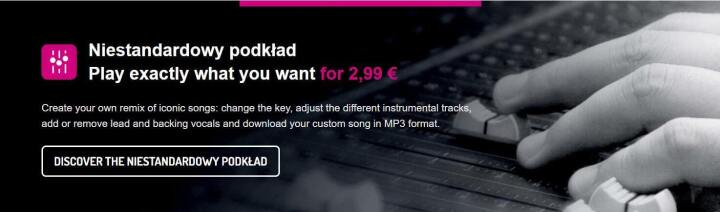 Discover backing tracks