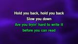 Karaoké Hold You Back - Status Quo