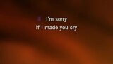 Karaoké I'm Sorry - Just a Man