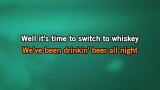 Karaoké Time to Switch to Whiskey - Corb Lund