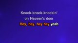 Karaoké Knockin' on Heaven's Door (live at Wembley Stadium) - Guns N' Roses