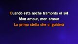 Karaoké Mon amour - Gigi D'Alessio
