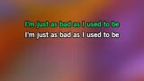 Video Karaoke Bad as I Used to Be - Chris Stapleton