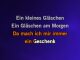 Ein Gläschen am Morgen (Ein kleines Gläschen) karaoke - Heino