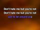 Don't Hate Me karaoke - Lola Young