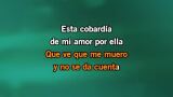 Video Karaoke Esta cobardía - Chiquetete