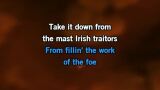 Karaoké Take It Down from the Mast - The Dubliners