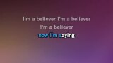 Video Karaoke Believer - Goldfrapp