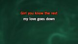Karaoké Love Goes Down - Plan B