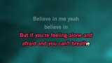 Video Karaoke Liedje Believe in Me - Bonnie Tyler