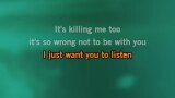Karaoké Killing Me Too - Sister Hazel