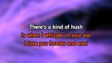 Karaoké There's a Kind of Hush (All Over the World) - Barry Manilow