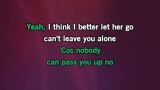 She Ain't You Karaoke - Chris Brown