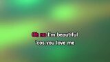 Video Karaoke Beautiful 'Cause You Love Me - Girls Aloud