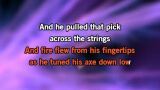 Karaoké The Devil Went Down to Georgia - Nickelback