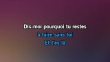 Video Karaoke Pourquoi tu restes - Amel Bent