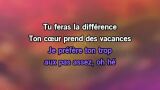 Karaoké La différence - Santa