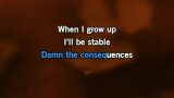 When I Grow Up Karaoke - Garbage
