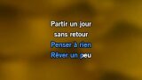 Karaoké Partir un jour - Partir un Jour (film)