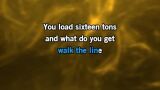 Karaoké Sixteen Tons - Tom Jones