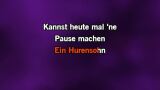 Karaoké HURENSOHN - Rumbombe