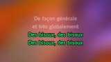 Karaoké Des bisoux - Philippe Katerine