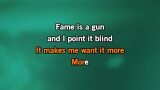 Video Karaoke Fame is a Gun - Addison Rae