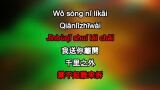 A Thousand Miles Away (千里之外) (Qian Li Zhi Wai) Karaoke - Fei Yu-ching (费玉清)