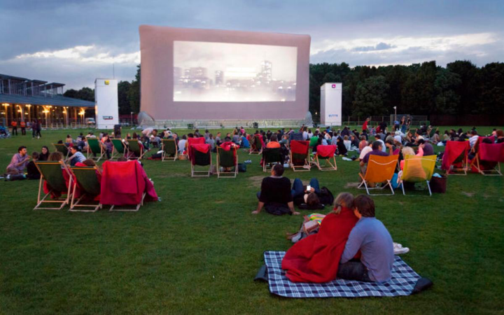 open-air cinema