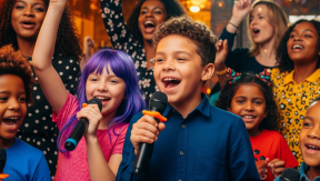 Organisez une fête karaoké avec des enfants ? Faites-en un succès avec KaraFun !