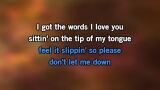 Karaoké Words - Alesso