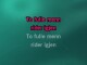 Karaoke To fulle menn - Jokke & Valentinerne