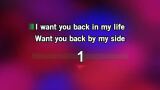 Singen Back in My Life Karaoke - Alice Deejay - MP3 Karaoke