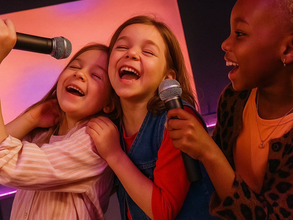 activité karaoké à faire avec des enfants