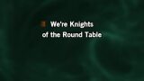 Video Karaoke Knights of the Round Table - Monty Python