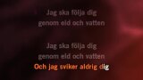 Video Karaoke Genom eld och vatten - Sarek