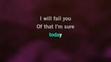 I Will Fail You Karaoke - Demon Hunter