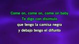 Karaoké La camisa negra - Chico & The Gypsies