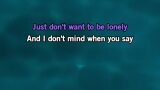 Singen Just Don't Want to Be Lonely Karaoke - Freddie Mcgregor - MP3 Karaoke