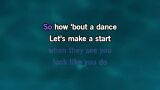 Singen How 'Bout a Dance? Karaoke - Bonnie & Clyde (musical) - MP3 Karaoke