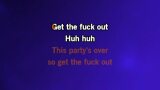 Video Karaoke Get the Fuck Out - Skid Row