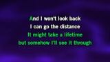 Singen Go the Distance Karaoke - Peyton Parrish - MP3 Karaoke