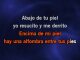 Karaoke Debajo de tu piel - Caifanes