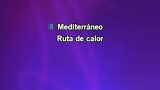 Video Karaoke Mediterráneo - Los Rebeldes